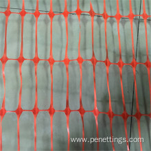 High Strength Orange Warning Plastic Mesh Fence